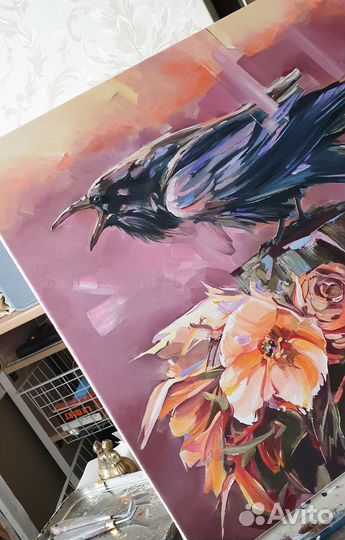 Картина Ворона