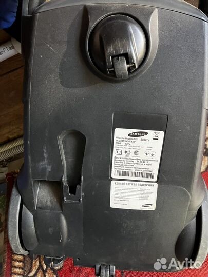 Пылесос Samsung на запчасти