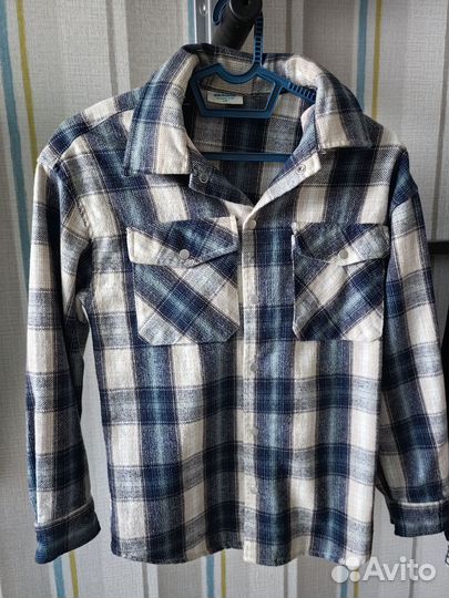 Рубашка фланелевая на мальчик