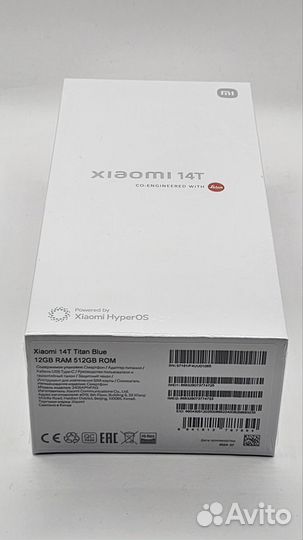 Xiaomi 14T, 12/512 ГБ