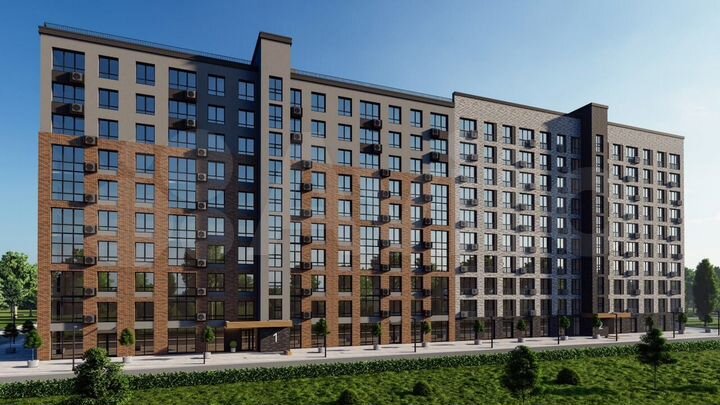 2-к. квартира, 58 м², 3/10 эт.