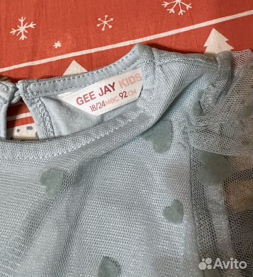 Платье на девочку 92