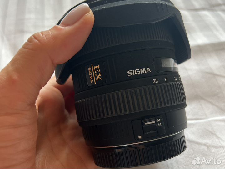Объектив sigma EX 10-20mm 1:4-5.6