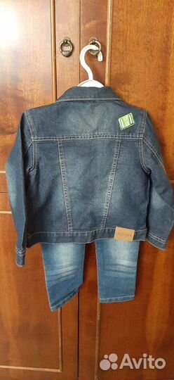 Детский джинсовый костюм