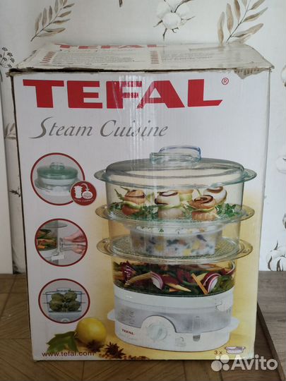 Пароварка tefal steam cuisine