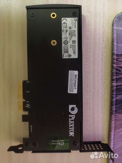 SSD NVMe Plextor M8SeY 512 гб