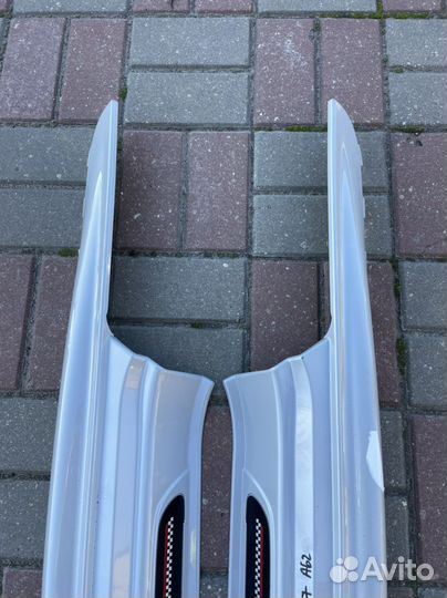 Накладки на пороги mini F56 F57 JCW