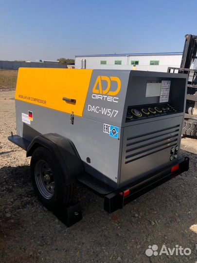 Компрессор дизельный винтовой 5 кубов в наличии