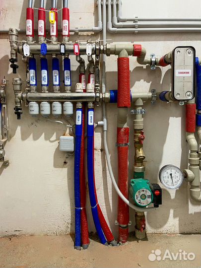 Монтаж отопление и водоснабжение под ключ