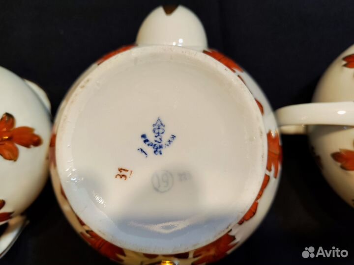 Чайный сервиз барбарис вербилки