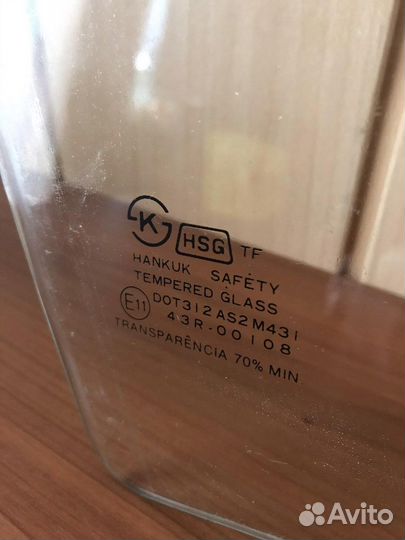 Стекло переднее правое Дэу Нексия