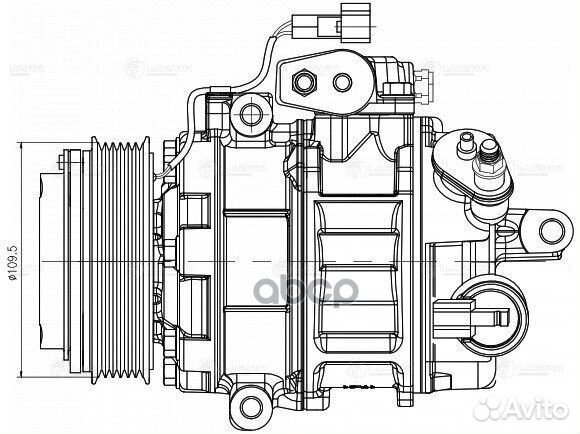 Компрессор кондиц. для а/м Ford Explorer (11)