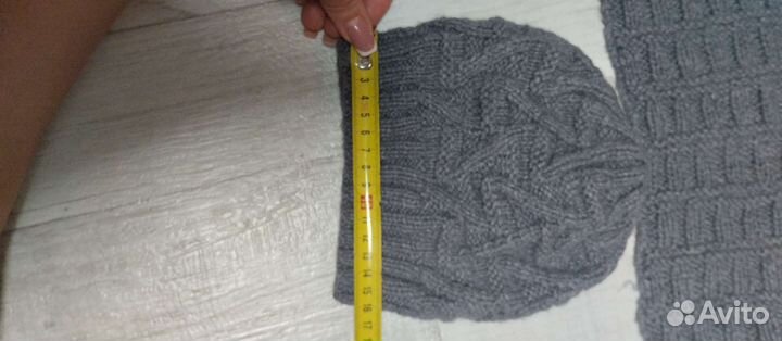 Комплект шапка и шарф