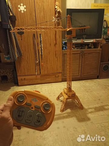 Башенный кран игрушка