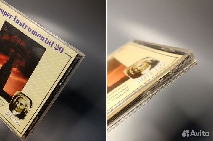 Классическая музыка Бах диск CD