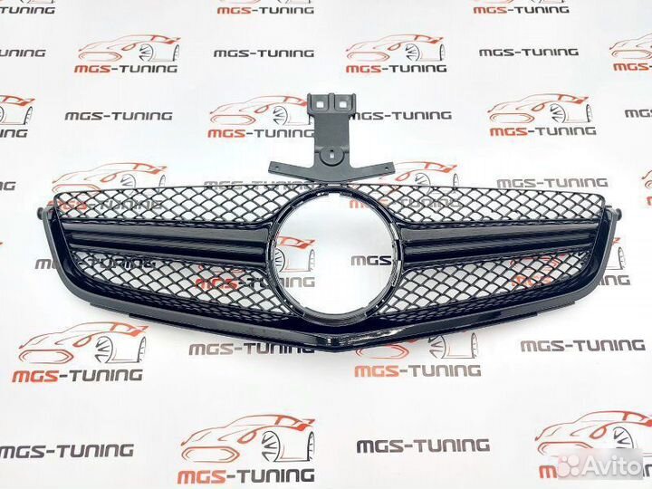 Решетка для оригинала C63 AMG Mercedes w204 11-15