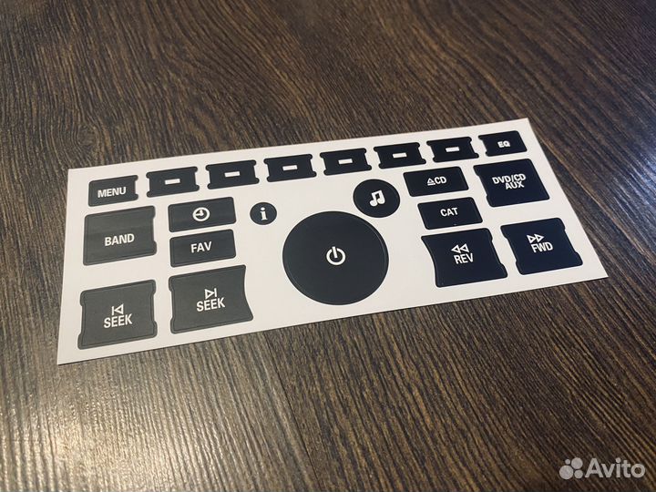 Востановление кнопок мультимедии Chevrolet