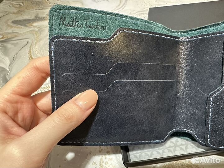 Кошелек мужской кожаный портмоне
