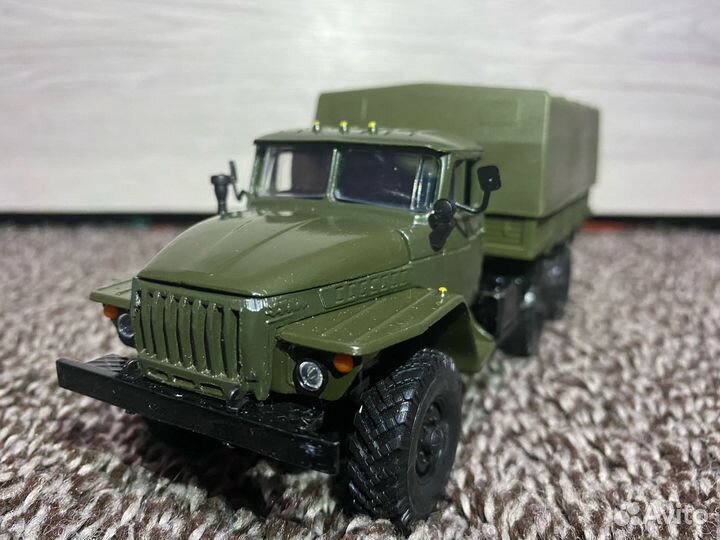 Урал 4320 бортовой (тент) военный