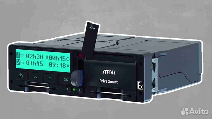 Тахограф atol с блоком нкм.С подключением