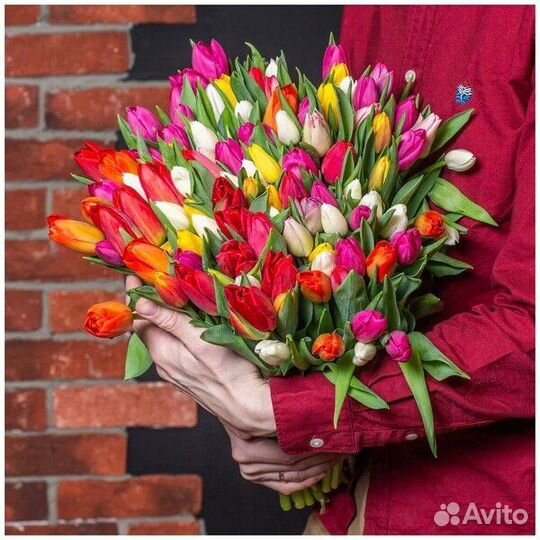 Тюльпаны букет доставка