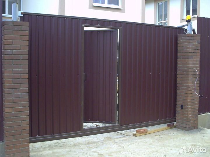 Купить откатные ворота