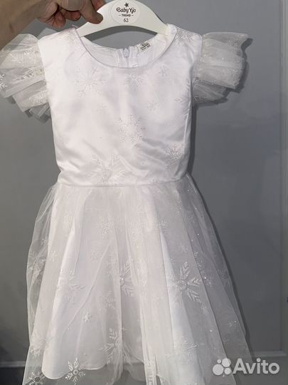 Платье снежинки 98