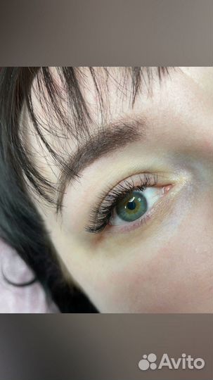 Наращивание ресниц на дому