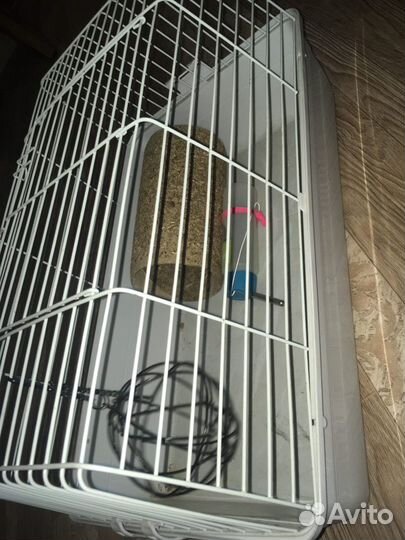 Клетка сенник для грызунов морских свинок поилка