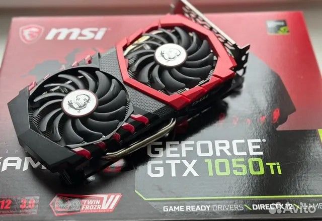 MSI GeForce GTX 1050 Ti 4GB Gaming X