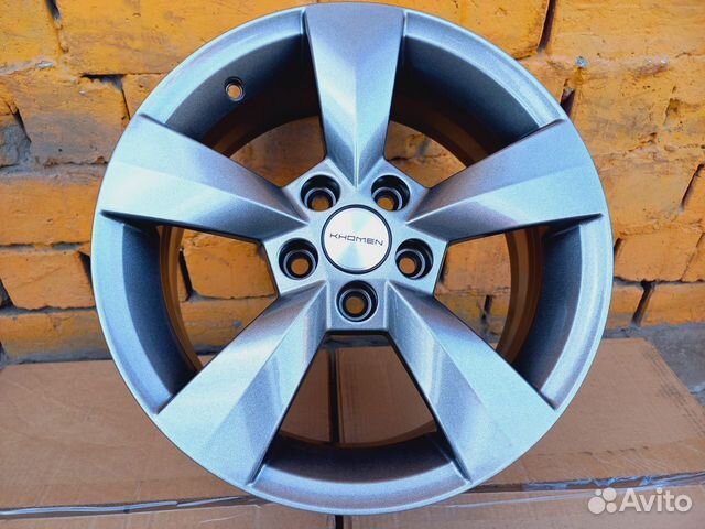 Диски Khomen Wheels R15 5x100 графит