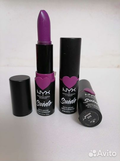 Замшевые помады NYX suede оригинал