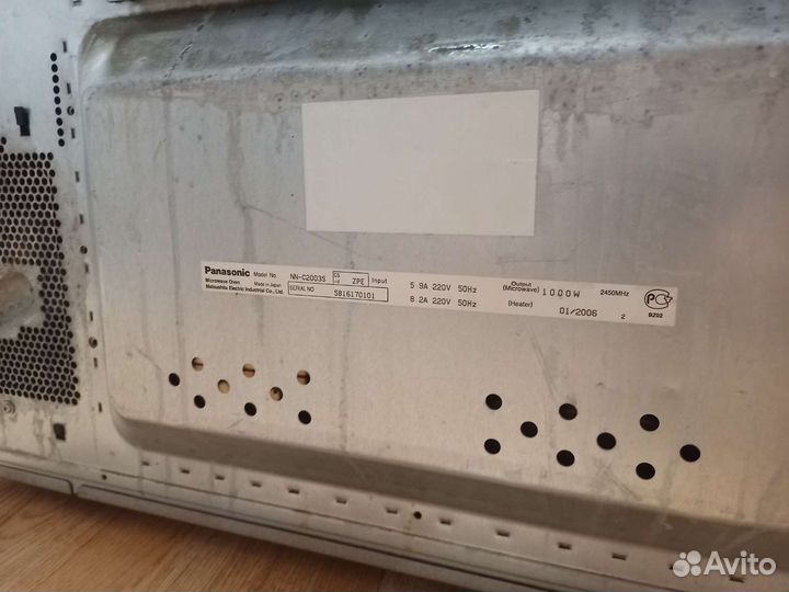 Микроволновая печь Panasonic