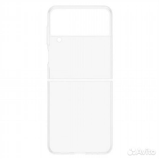Чехол Samsung Clear Cover with Ring Z Flip3 EF-Qf7