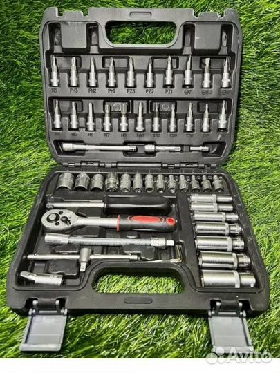 Автомобильный набор инструментов 53 предмета