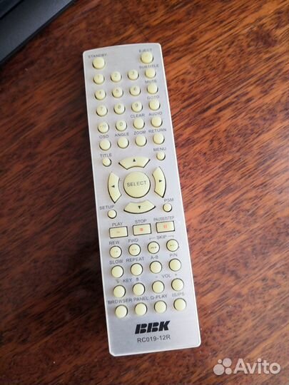 Пульт ду BBK