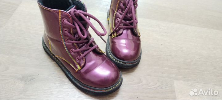 Ботинки демисезонные для девочки 29 размер