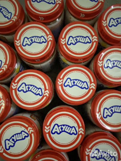 Фруктовое пюре агуша