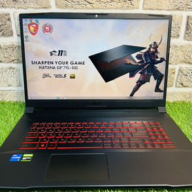 Огромный 12 ядер 17.3 144Ghz MSI Katana I5-11400H