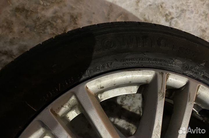 Летние колеса Ford Focus 205/55/16