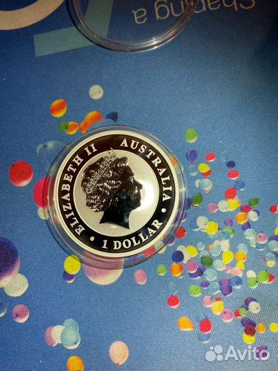 Кукабарра. Серебро 1д 2013 года