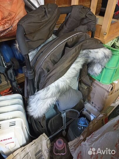 Детские санки коляска ника