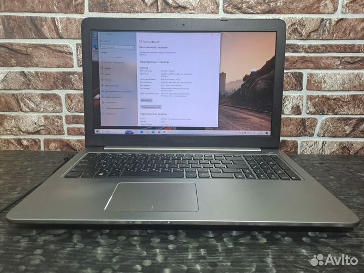 Как новый игровой ноутбук Asus I3-6100/1Tb/940mx