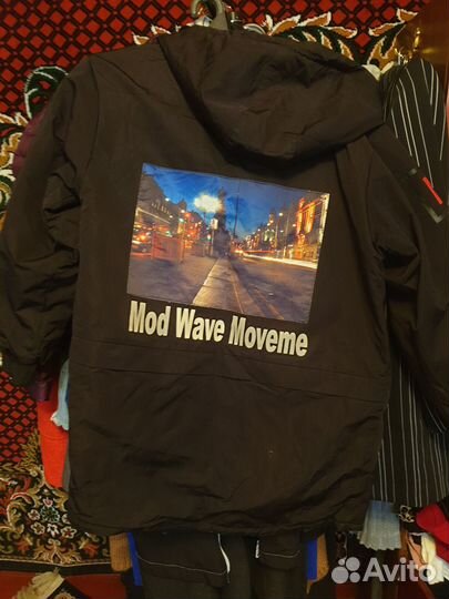 Куртка демисезонная мужская с капюшоном