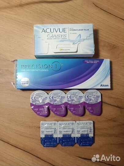 Линзы контактные acuvue oasys/Alcon -1. 75