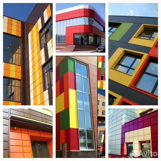 Фасадные металлические