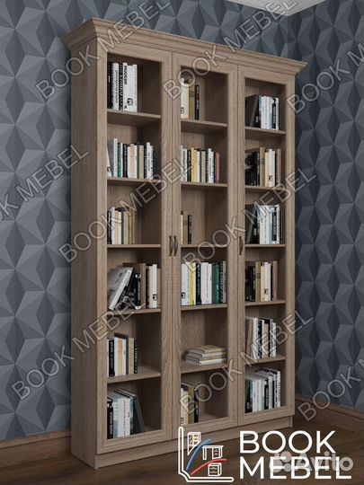 Книжный шкаф открытый. Библиотека