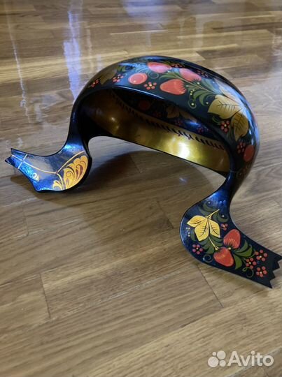 Чаша большая хохлома «Конёк-горбунок»