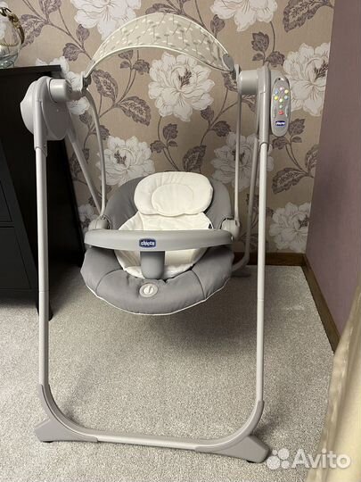 Детские качели chicco polly swing up