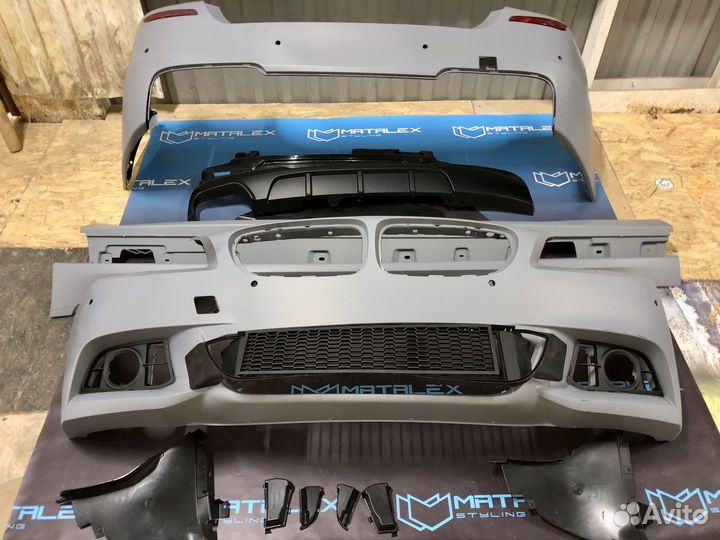 Обвес на BMW F10 М пакет рестайлинг